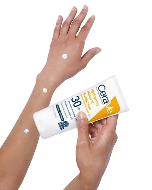 CeraVe Hydrating Mineral Sunscreen Body Lotion SPF 30 Cerave