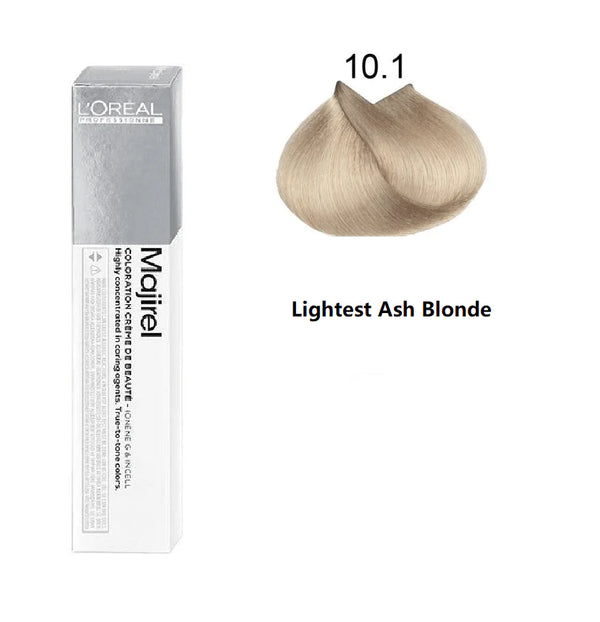 Loreal Professionnel Majirel 10.1 Lightest Ash Blonde 50Ml