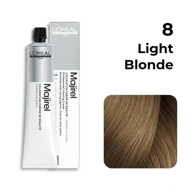 Loreal Professionnel Majirel 8 Light blonde 50 ml