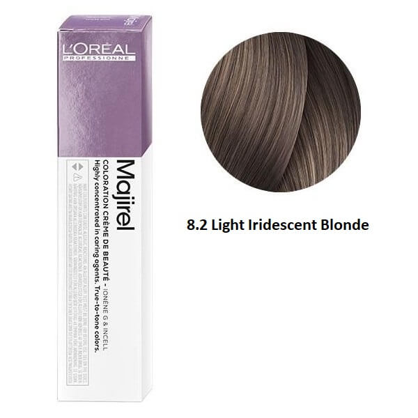 Loreal Professionnel Majirel 8.2 Light Iridescent Blonde 50Ml