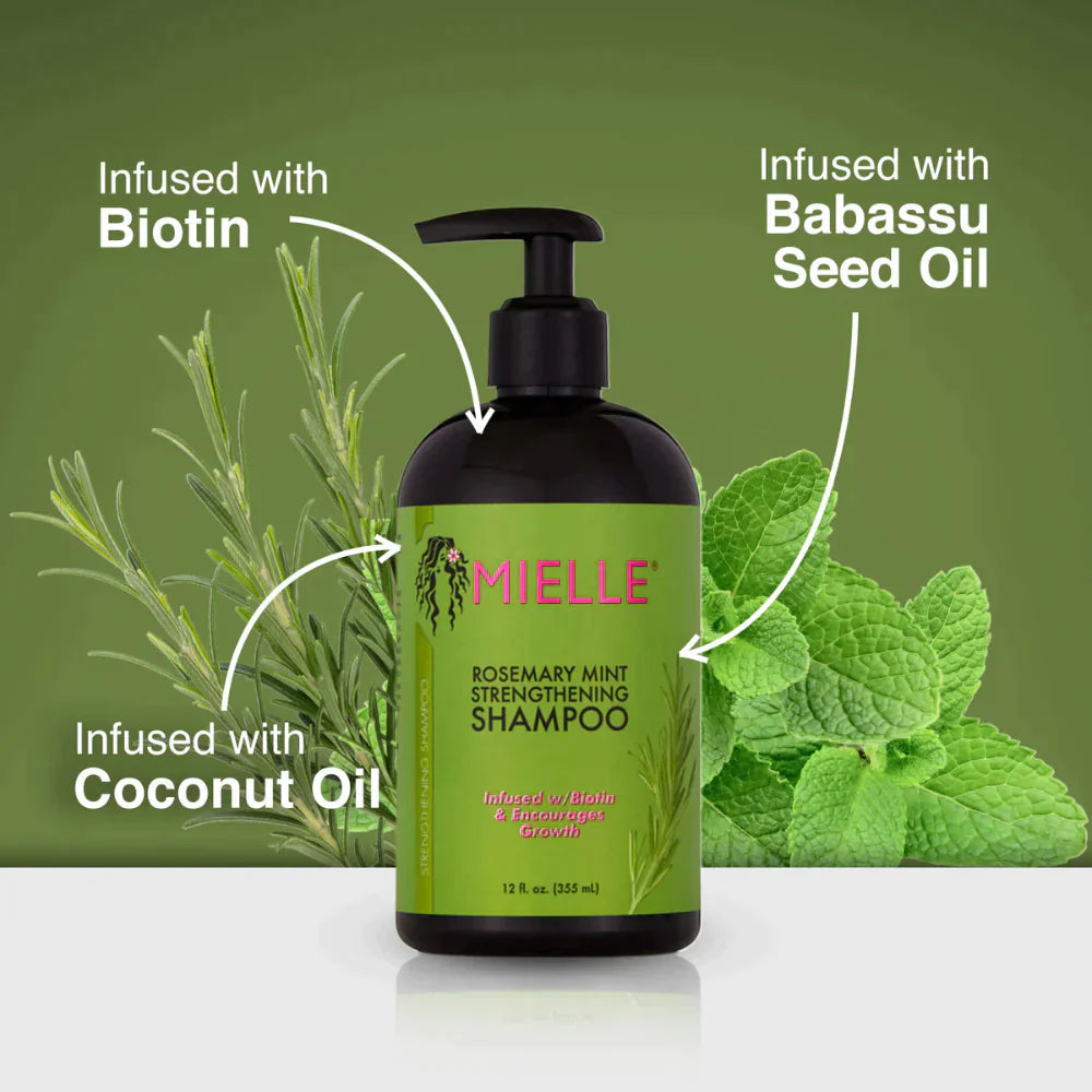 Mielle Rosemary Mint Strengthening Shampoo Mielle