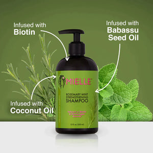 Mielle Rosemary Mint Strengthening Shampoo Mielle