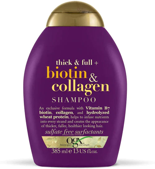 EXTRA STRENGTH BIOTIN & COLLAGEN SHAMPOO - 385 ml