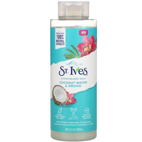 STIVES BODY WASH COCONUT WATER & ORCHID 16OZ