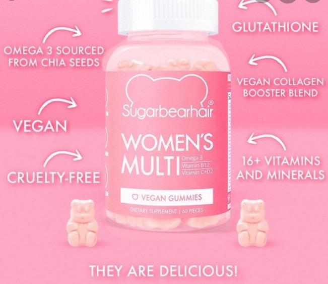 SugarBear Womens Multi Vegan Gummies