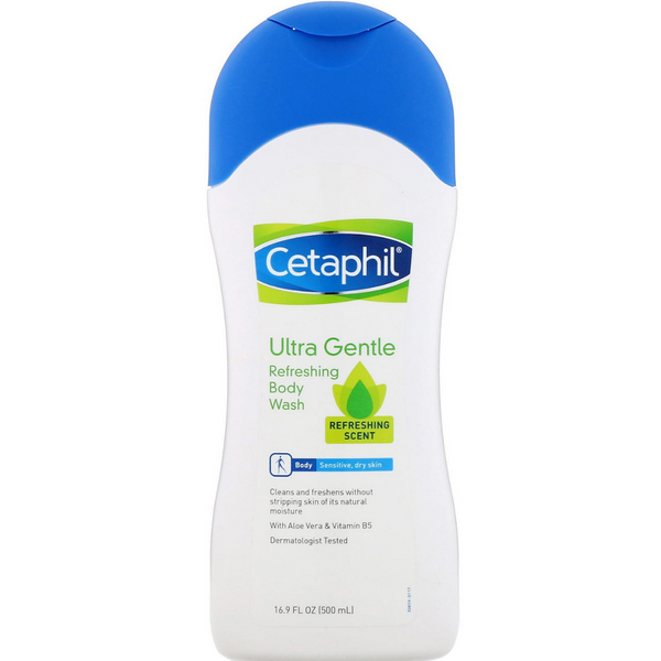 Cetaphil Ultra Gentle Refreshing Body Wash 500ml