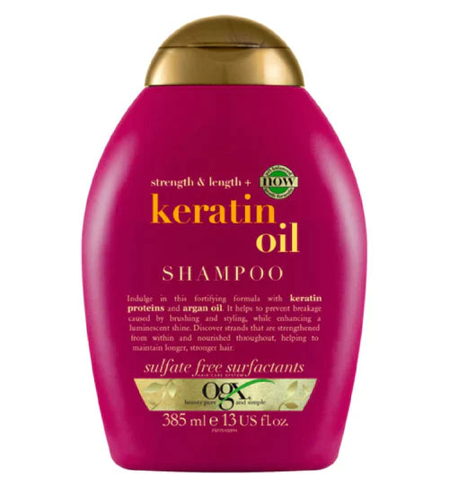 OGX Anti-Breakage+ Keratin Oil Shampoo - 385 ml