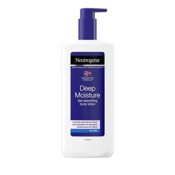Neutrogena Norwegian Formula Deep Moisture Fast Absorbing Body Lotion