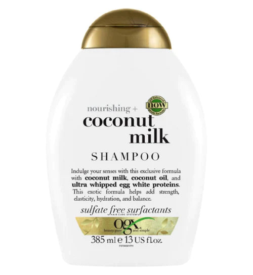 OGX Nourishing+ Coconut Milk Shampoo - 385 ml