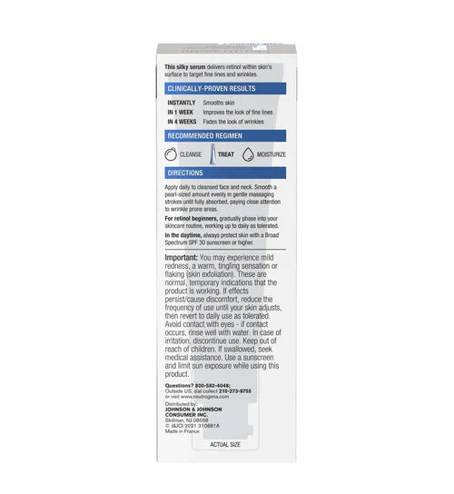 Neutrogena Rapid Wrinkle Repair Serum Neutrogena
