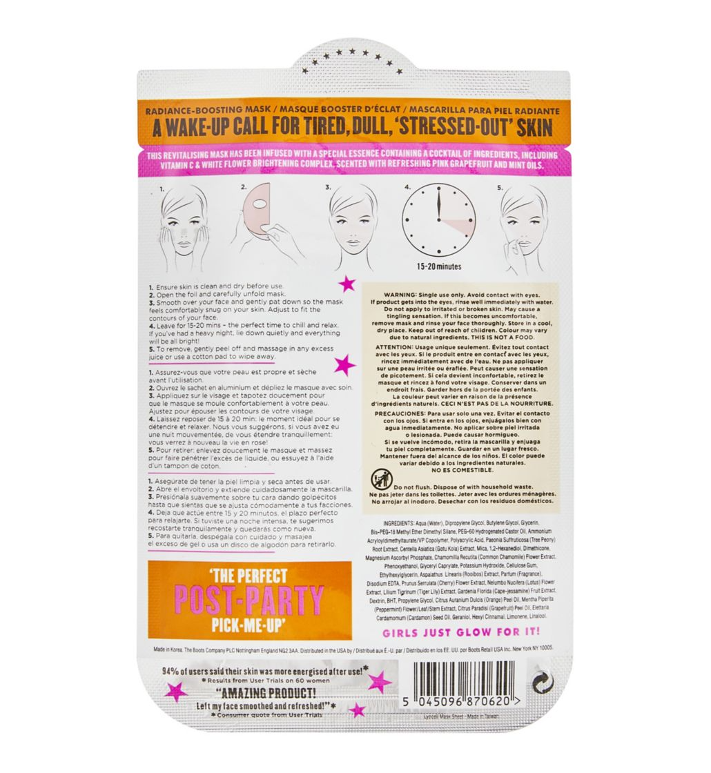 Soap & Glory Bright and Beautiful Sheet Mask Soap & Glory