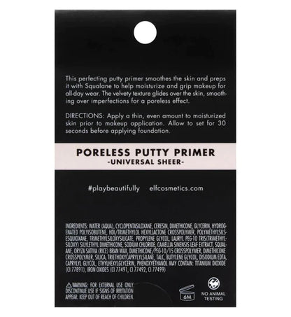 Elf Poreless Putty Primer Universal Sheer
