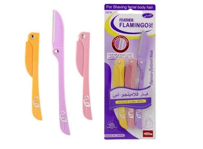 Feather Flamingos Facial Razor Feather Flamingo
