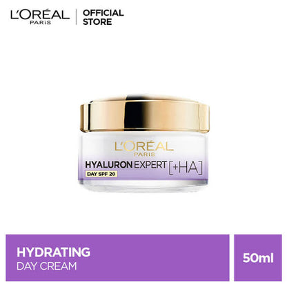LOREAL Paris Hyaluron Expert Replumping Moisturizing Care Day Cream, SPF 20