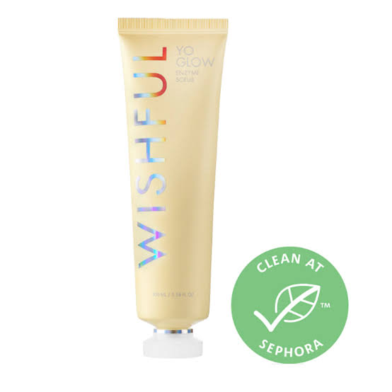 Wishful Yo Glow AHA & BHA Facial Enzyme Scrub