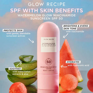 Glow Recipe Watermelon Glow Niacinamide Sunscreen SPF 50 Glow Recipe