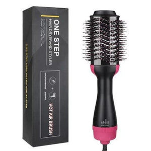 One Step Hot Air Brush Dryer & Straightener One Step