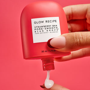 Glow Recipe Strawberry BHA Pore-Smooth Blur Drops Glow Recipe